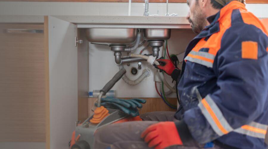 Professional sewer line replacement in Foss, OK